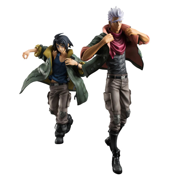 Megahouse Figures Gem Series: Mobile Suit Gundam Iron Blooded Orphans - Mikazuki Augus & Orga Itsuka 2 Pack