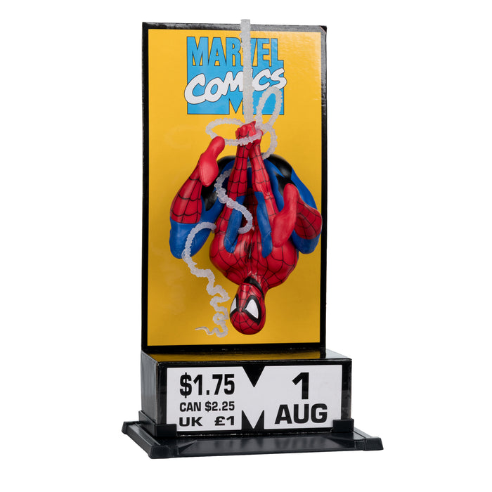 Mcfarlane Corner Box Collectible: Marvel Comics Spiderman No 1 - Spiderman Escala 1/10