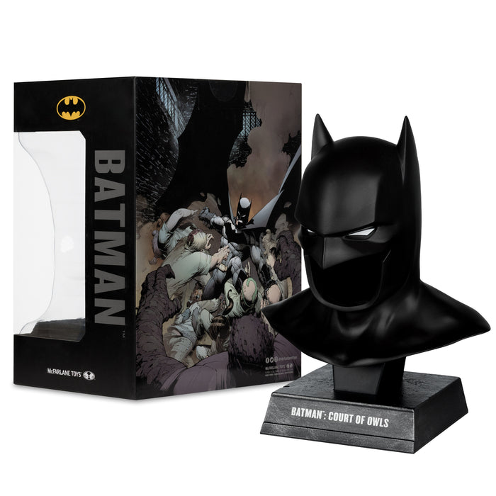 Mcfarlane Dc Direct Prop Replica: Court Of Owls - Batman Capucha Escala 1/3