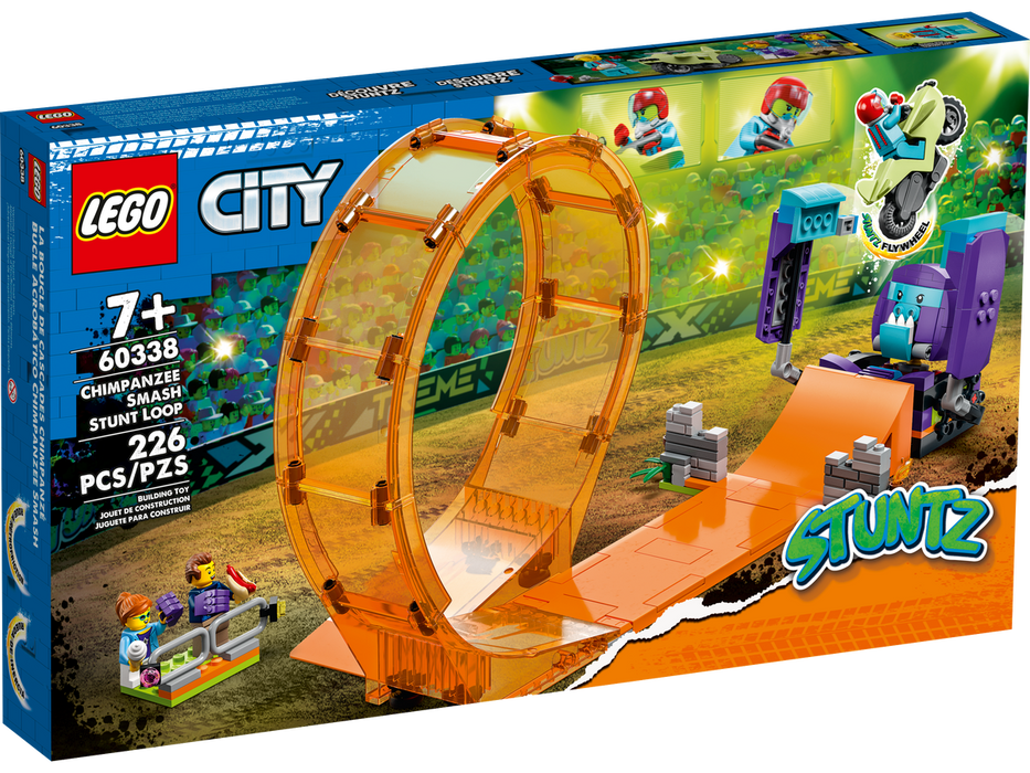 LEGO City Bucle Acrobatico Chimpance Devastador 60338