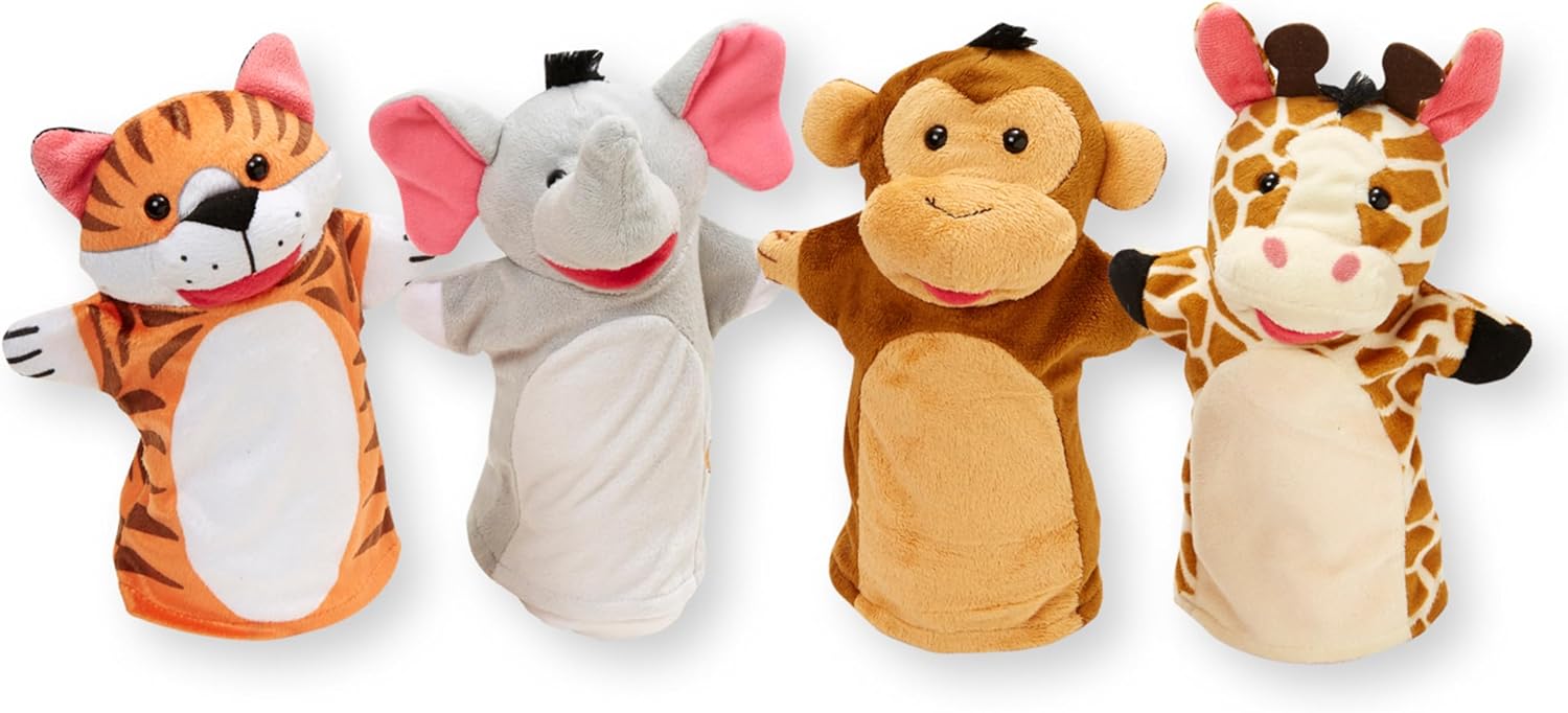 Melissa and Doug: Titeres - Amigos del Zoologico