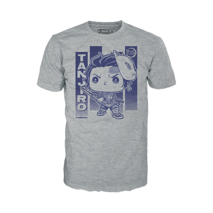 Funko Boxed Tee: Demon Slayer - Tanjiro Con Glicina Playera 3XL