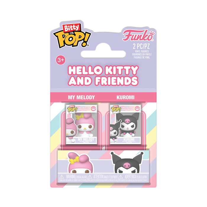 Funko Bitty Pop: Sanrio - My Melody y Kuromi 2 Pack
