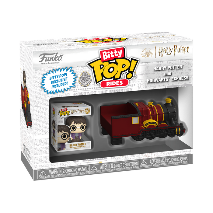 Funko Bitty Pop Ride: Harry Potter - Harry Potter Con Tren Hogwarts