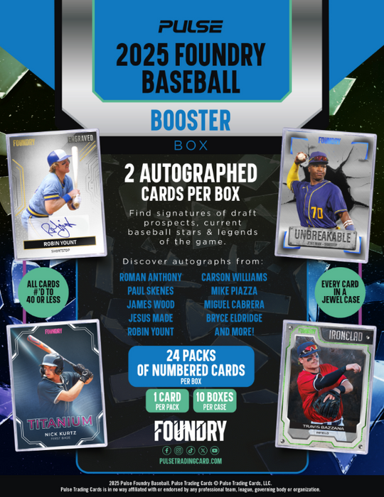Pulse TCG MLB: Foundry Baseball 2025 Booster Box