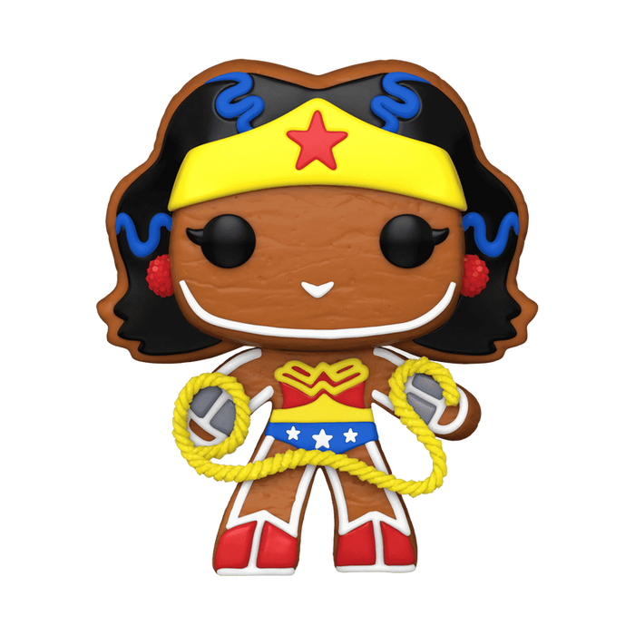 Funko Pop Heroes: DC Navidad - Wonder Woman Galleta De Jengibre