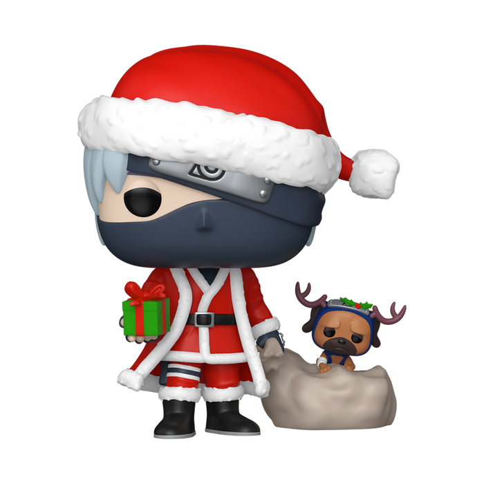 Funko Pop Plus: Naruto Shipudden Holiday - Kakashi y Pakkum