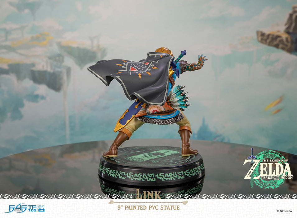 First 4 Figures: The Legend Of Zelda Tears Of The Kingdom - Link 8 Pulgadas
