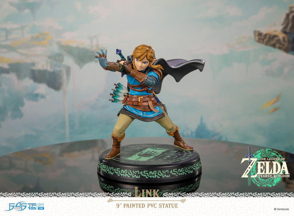 First 4 Figures: The Legend Of Zelda Tears Of The Kingdom - Link 8 Pulgadas