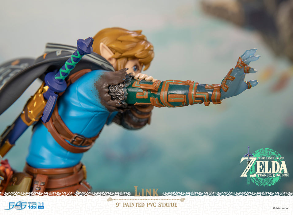 First 4 Figures: The Legend Of Zelda Tears Of The Kingdom - Link 8 Pulgadas