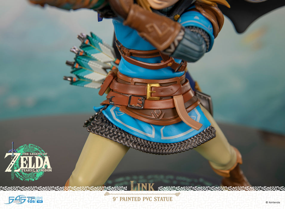 First 4 Figures: The Legend Of Zelda Tears Of The Kingdom - Link 8 Pulgadas