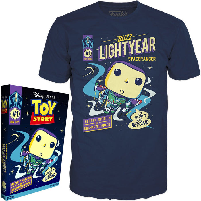 Funko Boxed Tee: Disney Toy Story - Buzz Lightyear Mediana