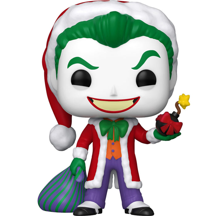 Funko Pop Heroes: DC Navidad - Joker Santa Clauss