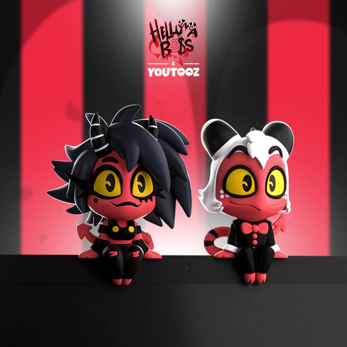 Youtooz Animation: Helluva Boss - Millie & Moxxie Monitor Buddiez