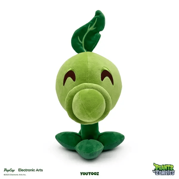Youtooz Plush: Plantas Vs Zombies - Peashooter Plush 9 Pulgadas