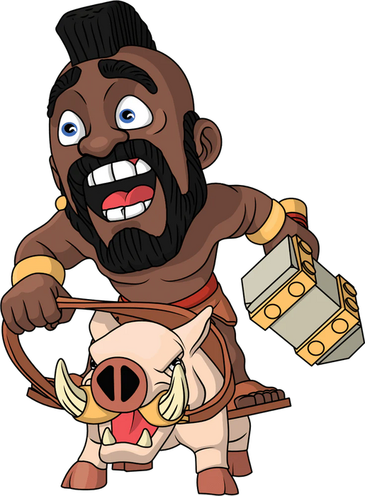Youtooz Games: The World Of Clash - Hog Rider