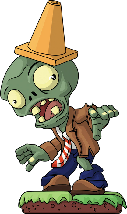 Youtooz Games: Plantas Vs Zombies - Conehead Zombie