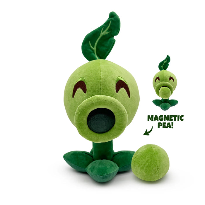 Youtooz Plush: Plantas Vs Zombies - Peashooter Plush 9 Pulgadas