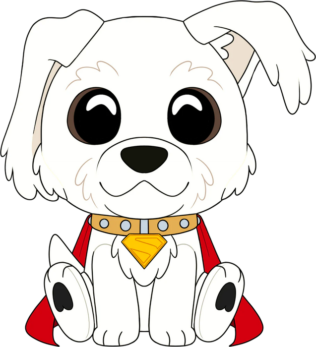 Youtooz Plush: DC Superman Genesis - Krypto Peluche 9 Pulgadas