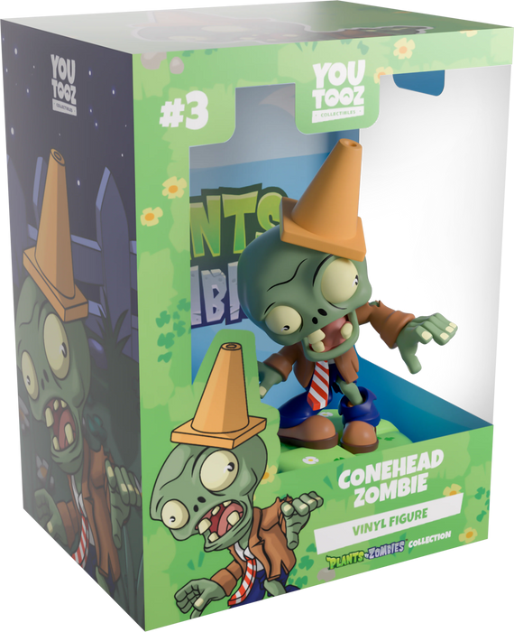 Youtooz Games: Plantas Vs Zombies - Conehead Zombie