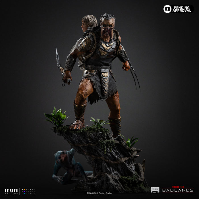 IRON Studios: Predator Blands - Predator Dek y Thia Escala de Arte 1/10