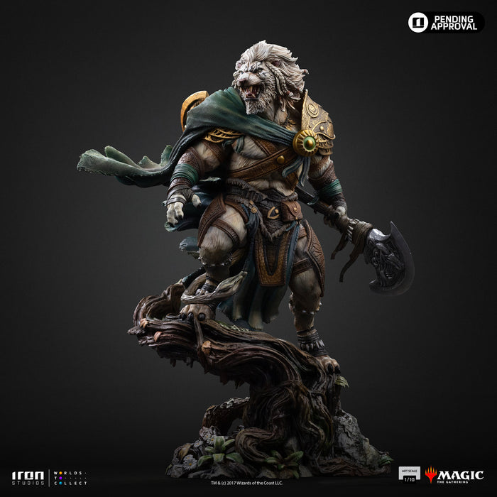 IRON Studios: Magic The Gathering - Ajani Goldmane Escala de Arte 1/10