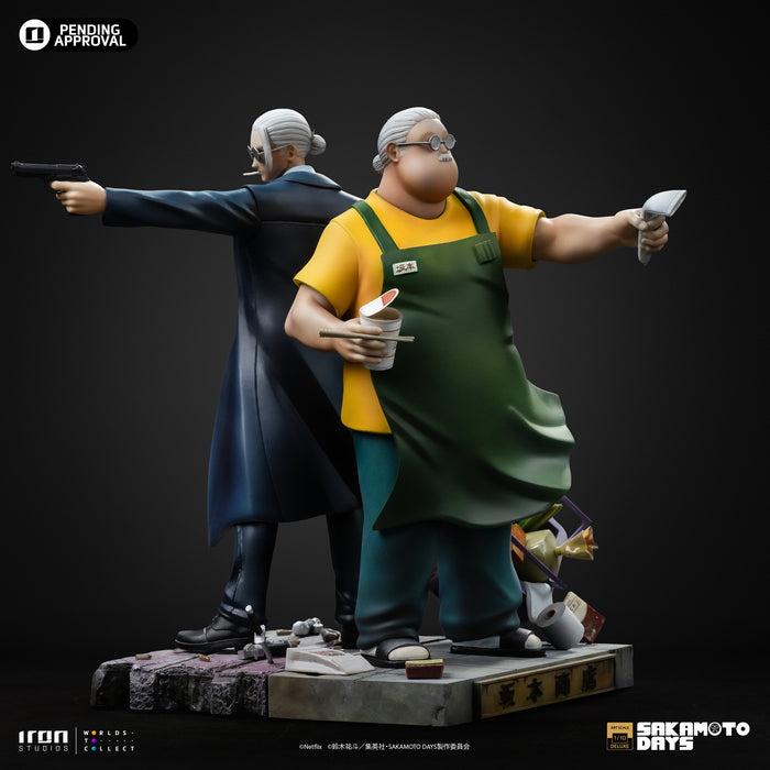 IRON Studios: Sakamoto Days - Taro Sakamoto Deluxe Escala de Arte 1/10