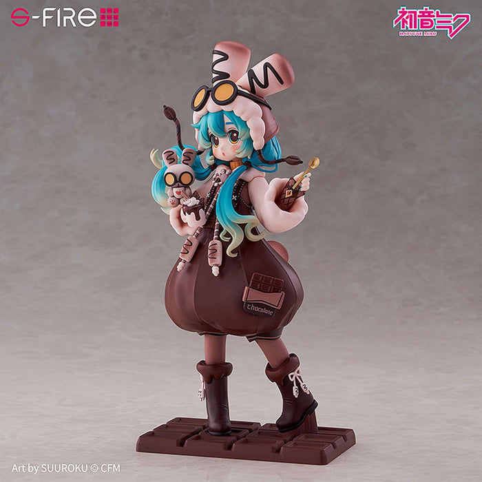 Sega Scale Figure S-Fire: Hatsune Miku - Hatsune Miku Marshmallow Hot Cocoa Escala 1/7