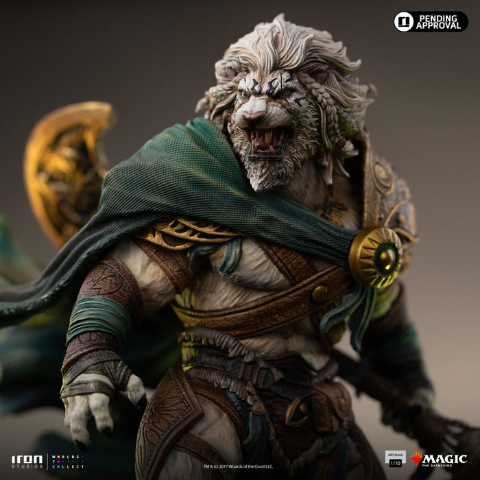 IRON Studios: Magic The Gathering - Ajani Goldmane Escala de Arte 1/10