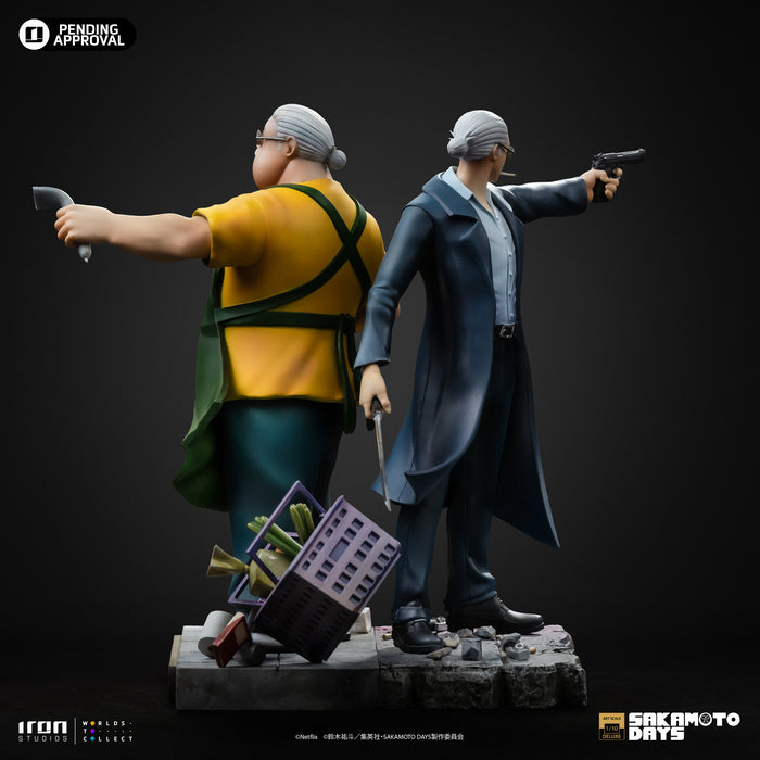 IRON Studios: Sakamoto Days - Taro Sakamoto Deluxe Escala de Arte 1/10