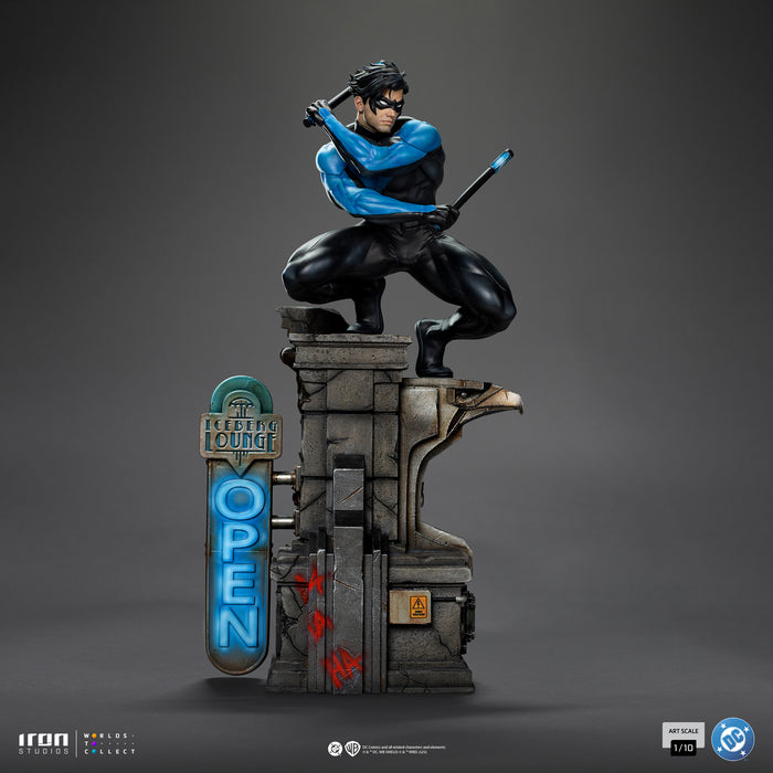 IRON Studios: DC Comics - Nightwing Escala de Arte 1/10