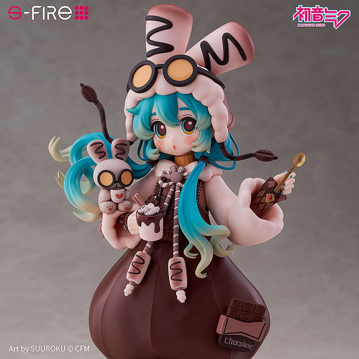 Sega Scale Figure S-Fire: Hatsune Miku - Hatsune Miku Marshmallow Hot Cocoa Escala 1/7