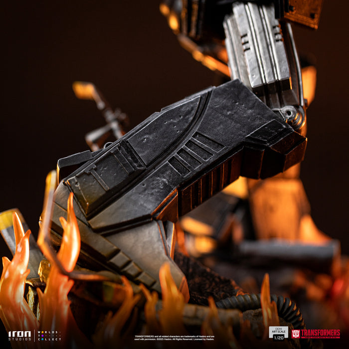 IRON Studios: Transformers - Megatron Demi Escala De Arte 1/20