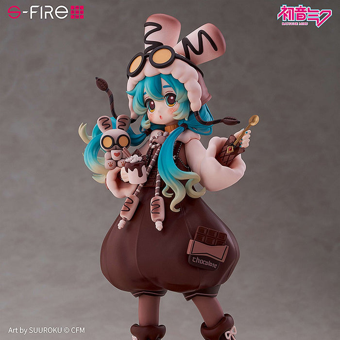 Sega Scale Figure S-Fire: Hatsune Miku - Hatsune Miku Marshmallow Hot Cocoa Escala 1/7