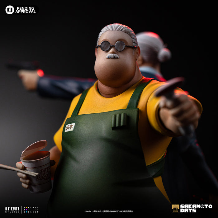 IRON Studios: Sakamoto Days - Taro Sakamoto Deluxe Escala de Arte 1/10
