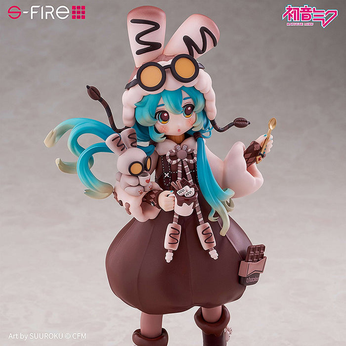 Sega Scale Figure S-Fire: Hatsune Miku - Hatsune Miku Marshmallow Hot Cocoa Escala 1/7
