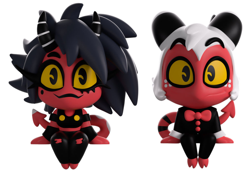 Youtooz Animation: Helluva Boss - Millie & Moxxie Monitor Buddiez