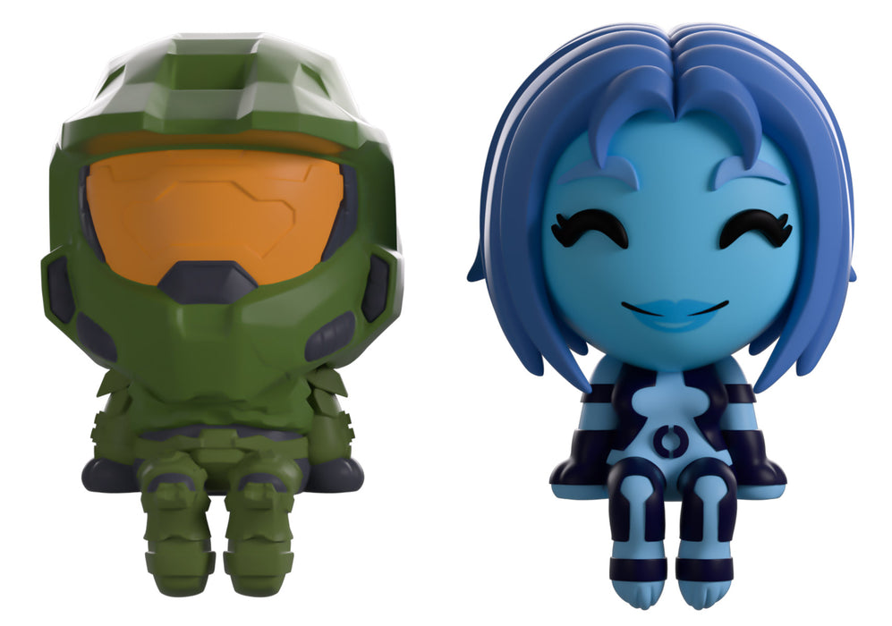 Youtooz Games Monitor Buddiez: Halo - Master Chief y Cortana