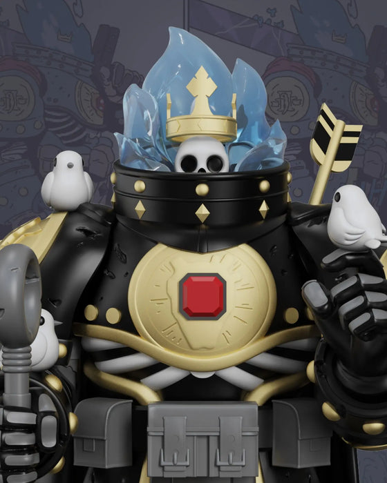 Mighty Jaxx Statue: Birdking - Dark Wraith Edition By Crom