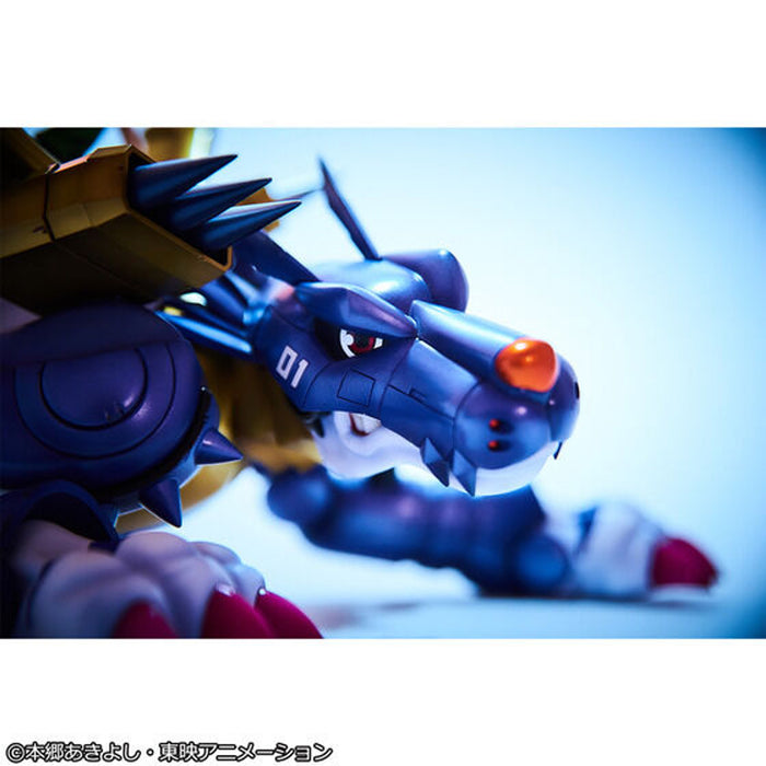 Megahouse Figures Gem Series: Digimon Adventure - Metal Garurumon & Ishida Yamato