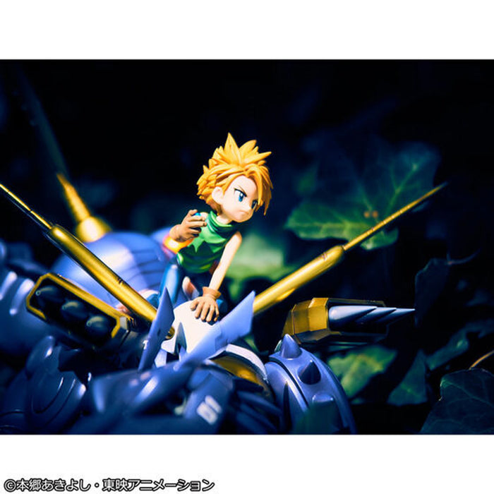 Megahouse Figures Gem Series: Digimon Adventure - Metal Garurumon & Ishida Yamato