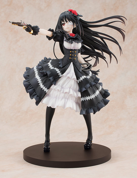 Kadokawa Scale Figure: Date A Live - Kurumi Tokisaki Fantasia 30Th Anniversary Renewal Package Edition Escala 1/7