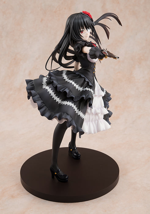 Kadokawa Scale Figure: Date A Live - Kurumi Tokisaki Fantasia 30Th Anniversary Renewal Package Edition Escala 1/7