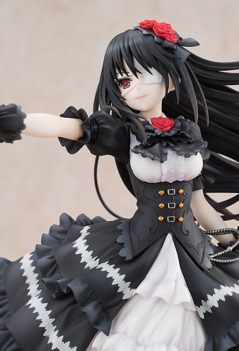 Kadokawa Scale Figure: Date A Live - Kurumi Tokisaki Fantasia 30Th Anniversary Renewal Package Edition Escala 1/7