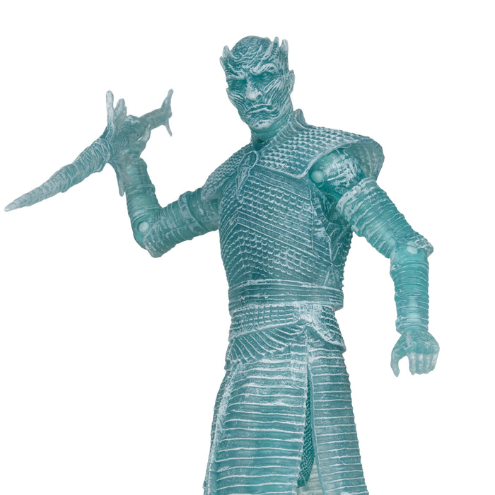 Mcfarlane Figura De Accion: Game Of Thrones - Night King Frostbite Gold Label 7 Pulgadas
