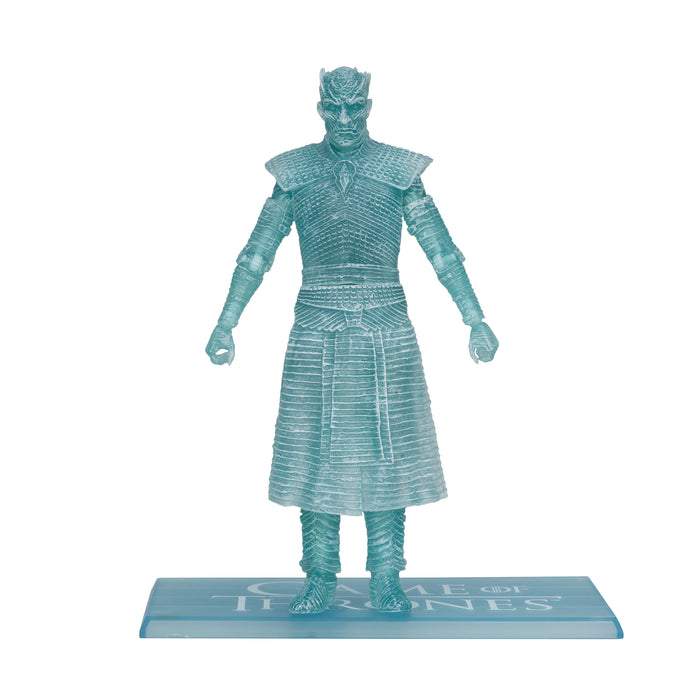 Mcfarlane Figura De Accion: Game Of Thrones - Night King Frostbite Gold Label 7 Pulgadas