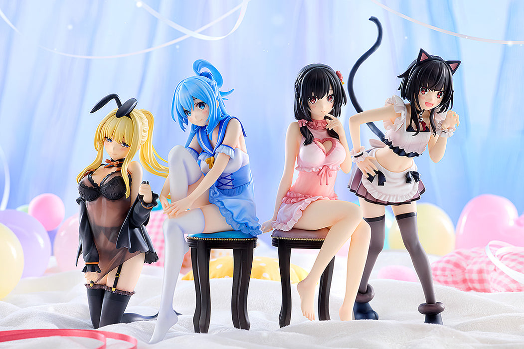 Kadokawa Scale Figure: Kono Suba - Megumin Light Novel Catgirl Maid Escala 1/7