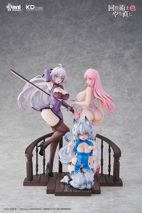 Kadokawa Scale Figure: Redo Of Healer - Kureha Chinese Dress Escala 1/7