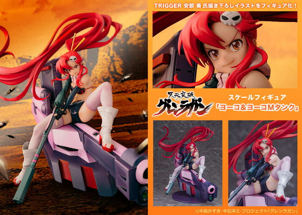 Proof Scale Figure: Tengen Toppa Gurren Lagann - Yoko Y Yoko M Ttank Escala 1/7