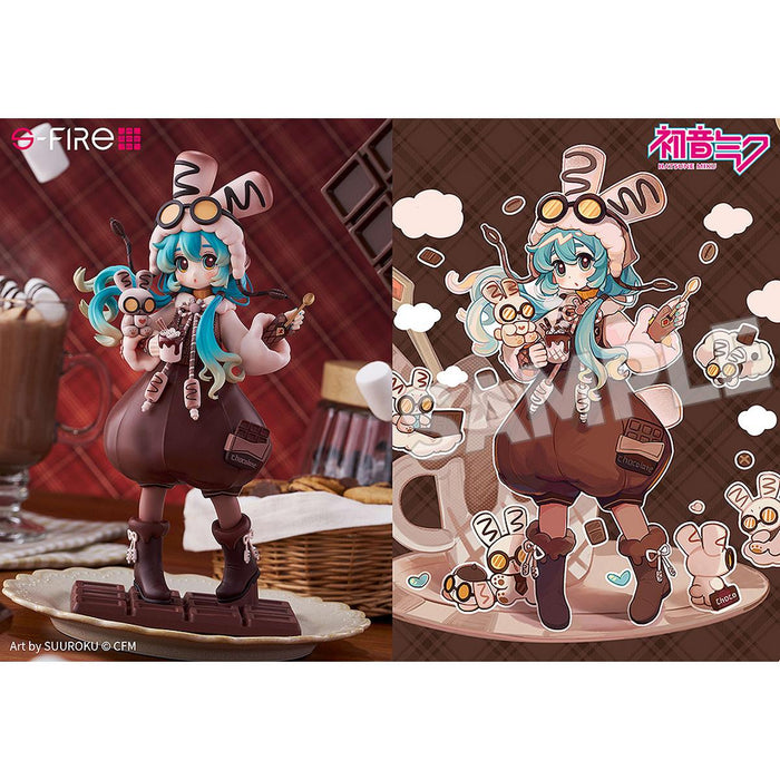 Sega Scale Figure S-Fire: Hatsune Miku - Hatsune Miku Marshmallow Hot Cocoa Escala 1/7